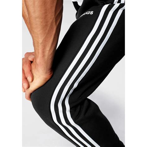 adidas essentials 3 streifen hose herren baumwolle